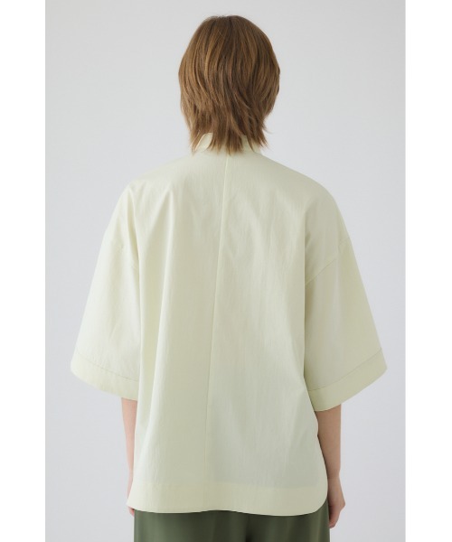 RIM.ARK(リムアーク)の「Band collar detail tops バンドカラーディテールトップス(シャツ/ブラウス・レディース・ブラック/ダークブルー/ライトイエロー・FREE)」の11枚目の写真