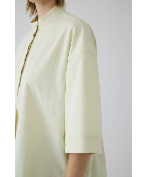 RIM.ARK(リムアーク)の「Band collar detail tops バンドカラーディテールトップス(シャツ/ブラウス・レディース・ブラック/ダークブルー/ライトイエロー・FREE)」の17枚目の写真