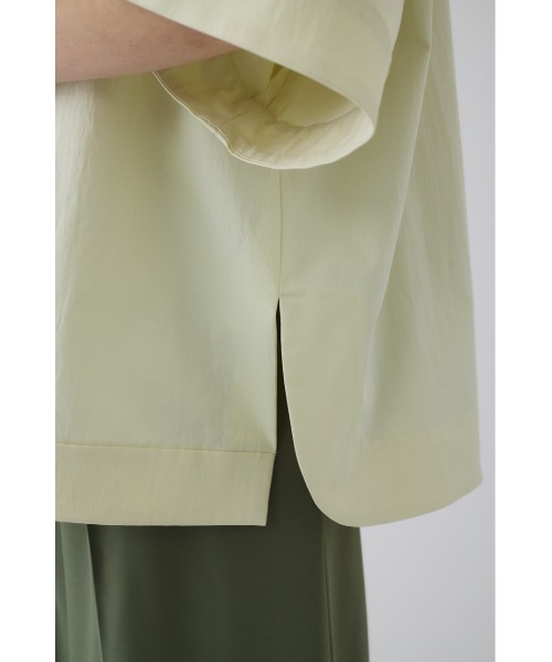RIM.ARK(リムアーク)の「Band collar detail tops バンドカラーディテールトップス(シャツ/ブラウス・レディース・ブラック/ダークブルー/ライトイエロー・FREE)」の18枚目の写真