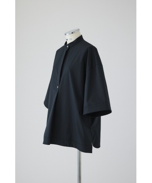 RIM.ARK(リムアーク)の「Band collar detail tops バンドカラーディテールトップス(シャツ/ブラウス・レディース・ブラック/ダークブルー/ライトイエロー・FREE)」の20枚目の写真