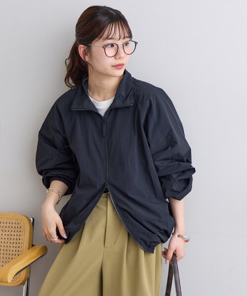 DISCOAT(ディスコート)の「【UPF50】UVカットスタンドシャツブルゾン(シャツ/ブラウス・レディース・アイボリー/ブルー系その他/ブラック/ブラウン・FREE)」の21枚目の写真