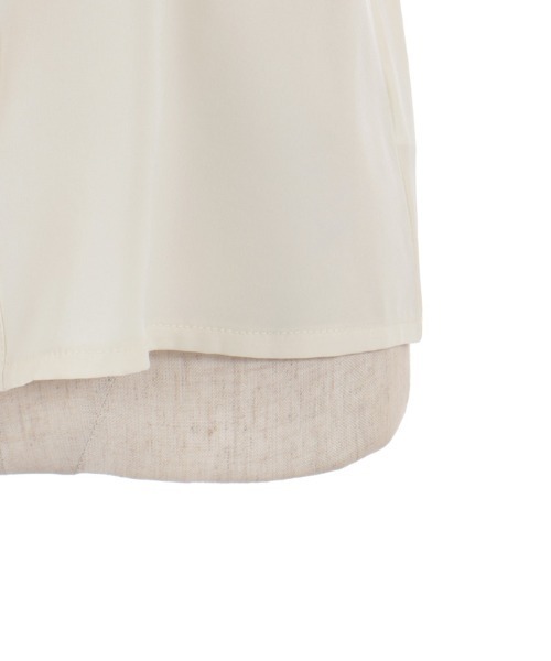 axes femme(アクシーズファム)の「レース切替フリルスタンドブラウス(シャツ/ブラウス・レディース・ホワイト/イエロー/ブラック・FREE)」の13枚目の写真