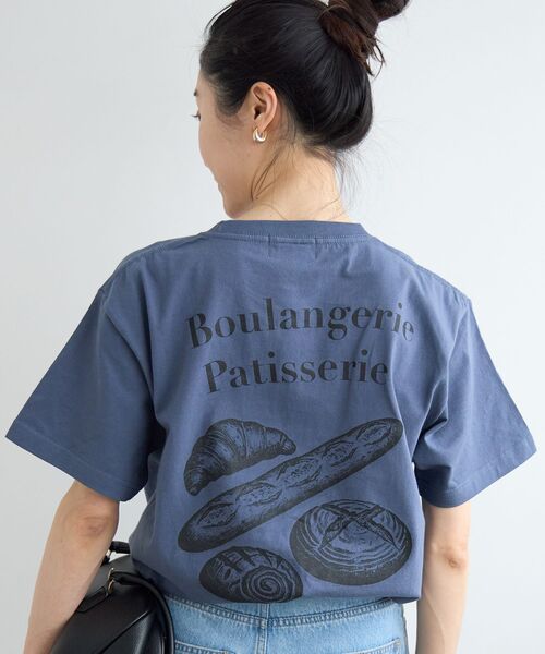 le.coeur blanc(ルクールブラン)の「Regency Works CAT Tシャツ(Tシャツ/カットソー・レディース・ブラック/ネイビー/ホワイト・38)」の8枚目の写真