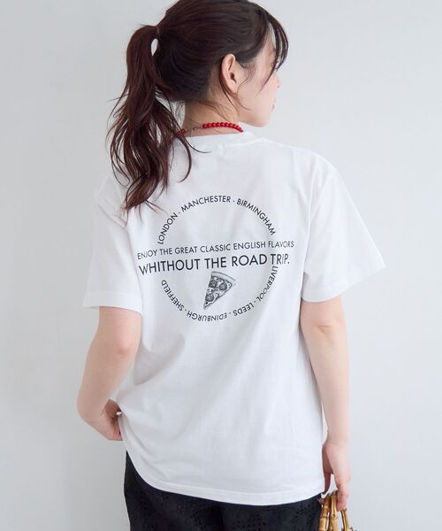 le.coeur blanc(ルクールブラン)の「Regency Works CAT Tシャツ(Tシャツ/カットソー・レディース・ブラック/ネイビー/ホワイト・38)」の17枚目の写真