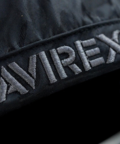 AVIREX(アヴィレックス)の「【別注】【限定】AVIREX シャドーカモフラージュ ワークキャップ(キャップ・メンズ・ブラック系その他・MEDIUM/X-LARGE)」の5枚目の写真