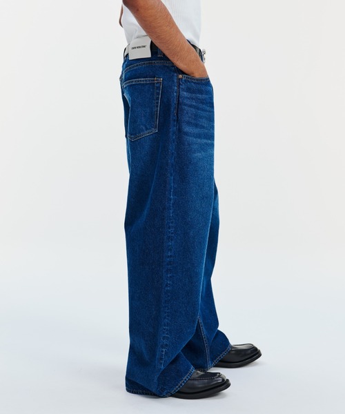 COOTIE PRODUCTIONS（クーティープロダクションズ）の「12.5oz Denim 5 Pocket Square Leg Pants（デニムパンツ・メンズ・インディゴブルー/スミクロ・LARGE/MEDIUM/SMALL）」の5枚目の写真
