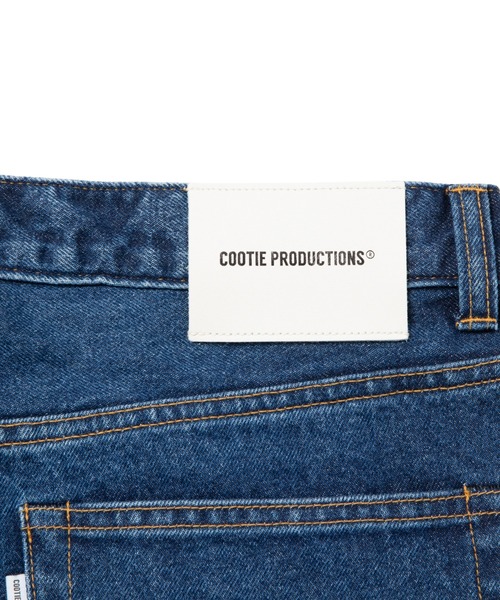 COOTIE PRODUCTIONS（クーティープロダクションズ）の「12.5oz Denim 5 Pocket Square Leg Pants（デニムパンツ・メンズ・インディゴブルー/スミクロ・LARGE/MEDIUM/SMALL）」の8枚目の写真