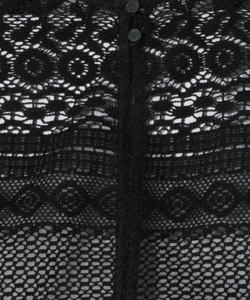 eL(エル)の「【eL】Lace American Sleeve Tank Top/643996(タンクトップ・レディース・ブラック/オフホワイト・FREE)」の22枚目の写真