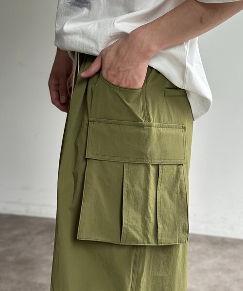 CPCM（シーピーシーエム）の「COOLM-47カーゴパンツ（その他パンツ・メンズ・アイボリー/ブラック/カーキ・MEDIUM/LARGE）」の5枚目の写真