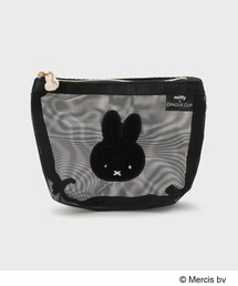 Miffy（ ミッフィー）の「◆【miffy】さがら刺繍チュールメッシュポーチ（ポーチ）」