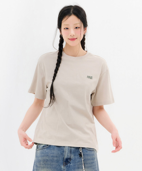 CHASECULT(チェイスカルト)の「共用グラフィティ半袖Tシャツ-FBZU5803C0X(Tシャツ/カットソー・メンズ・ベージュ・90/95/100/105/110)」の3枚目の写真