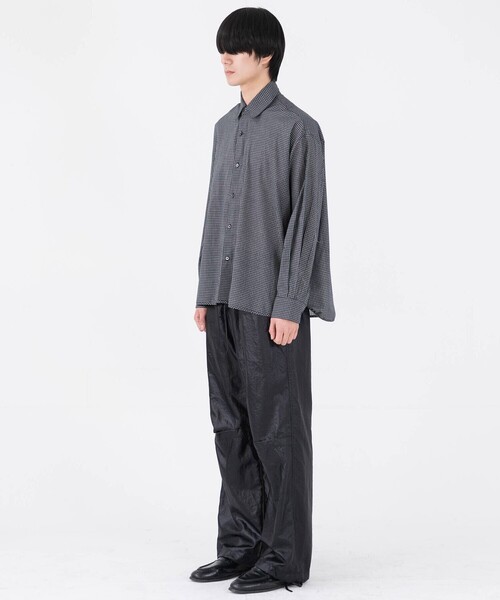 Bshop（ビショップ）の「eunoia | 長袖オーバーサイズシャツ MEN（シャツ/ブラウス・メンズ・ブラック・ONE）」の12枚目の写真
