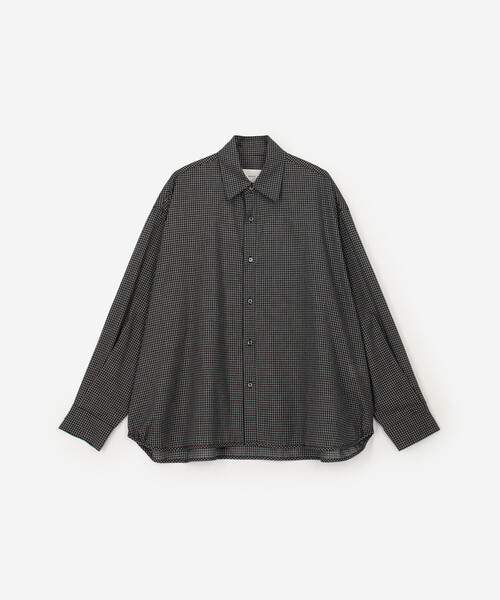 Bshop（ビショップ）の「eunoia | 長袖オーバーサイズシャツ MEN（シャツ/ブラウス・メンズ・ブラック・ONE）」の11枚目の写真