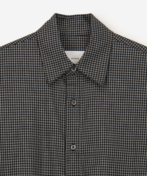 Bshop（ビショップ）の「eunoia | 長袖オーバーサイズシャツ MEN（シャツ/ブラウス・メンズ・ブラック・ONE）」の9枚目の写真