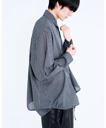 eunoia | 長袖オーバーサイズシャツ MEN