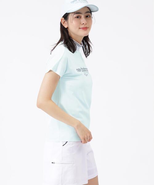 New Balance Golf(ニューバランスゴルフ)の「【new balance golf】S/SLEEVE MOCK NECK PULLOVER(Tシャツ/カットソー・レディース・ブラック/ホワイト/ベージュ/ブルー・MEDIUM/SMALL/LARGE)」の20枚目の写真