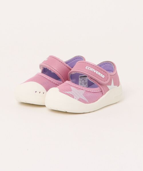 CONVERSE(コンバース)の「《CONVERSE》KID'S CV ST SANDAL キッズ CV ST サンダル(サンダル・キッズ・ブラック/ピンク/ブルー・14.0cm/15.0cm/16.0cm/17.0cm/13.0cm)」の2枚目の写真