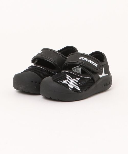 CONVERSE(コンバース)の「《CONVERSE》KID'S CV ST SANDAL キッズ CV ST サンダル(サンダル・キッズ・ブラック/ピンク/ブルー・14.0cm/15.0cm/16.0cm/17.0cm/13.0cm)」の1枚目の写真