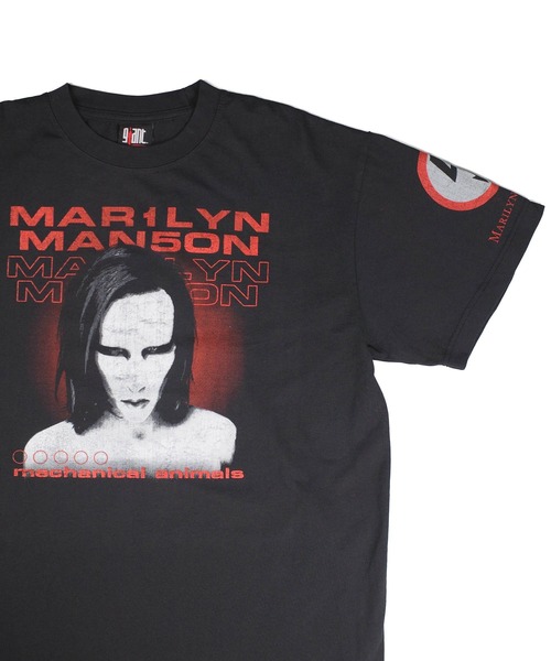 giant Vintage(ジャイアントヴィンテージ)の「【GIANT01】【Giant Vintage/ジャイアント ヴィンテージ】MARILYN MANSON MECHANICAL ANIMALS & BOLT OVERSIZED BOX SILHOUETTE T-SHIRTS(Tシャツ/カットソー・メンズ・ブラック系その他・MEDIUM/LARGE/SMALL)」の6枚目の写真