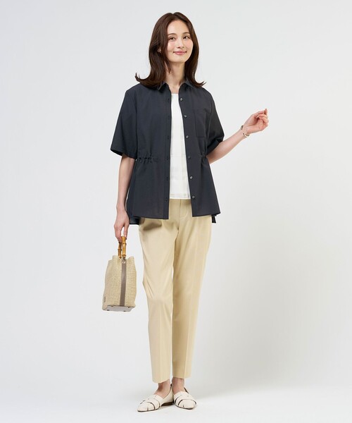 J.PRESS(ジェイプレス)の「【WEB限定】アキハ BREEZE COOL シャツ ブラウス(シャツ/ブラウス・レディース・ブラウン系/グレー系/ライトグレー系・T13/T15)」の22枚目の写真