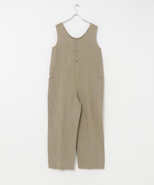 URBAN RESEARCH DOORS（アーバンリサーチドアーズ）の「Melange Mix Salopette（サロペット/オーバーオール・レディース・グリーン系その他・SMALL/MEDIUM）」の9枚目の写真