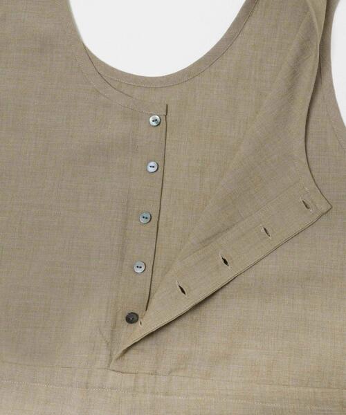 URBAN RESEARCH DOORS（アーバンリサーチドアーズ）の「Melange Mix Salopette（サロペット/オーバーオール・レディース・グリーン系その他・SMALL/MEDIUM）」の10枚目の写真