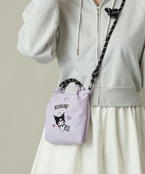 unify(ユニファイ)の「【unify × Sanrio characters(サンリオキャラクターズ) 】軽撥水 ショルダーバッグ スマホ サコッシュ SUPK-03(ショルダーバッグ・レディース・ラベンダー/ネイビー/ライトグレー/ブラック・ONE SIZE)」の22枚目の写真