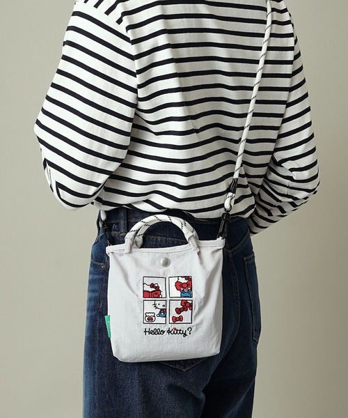 unify(ユニファイ)の「【unify × Sanrio characters(サンリオキャラクターズ) 】軽撥水 ショルダーバッグ スマホ サコッシュ SUPK-03(ショルダーバッグ・レディース・ラベンダー/ネイビー/ライトグレー/ブラック・ONE SIZE)」の9枚目の写真