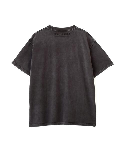 Alpha Industries(アルファインダストリーズ)の「【日本限定】Alpha Industries/アルファ インダストリーズ/SKY WARRIOR T-SHIRT/スカイウォーリアTシャツ(Tシャツ/カットソー・メンズ・ゴールド/チャコール/ホワイト系2・S/L/2XL/M/XL)」の8枚目の写真