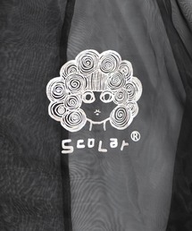 ScoLar（スカラー）の「162609：オーガンジー×ナイロン 異素材シアーブルゾン（ブルゾン）」