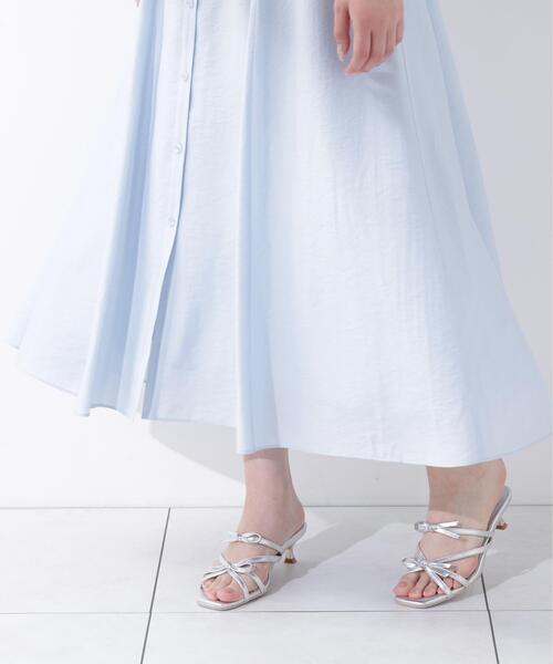 PROPORTION BODY DRESSING(プロポーションボディドレッシング)の「<E>フリルシャツワンピース / 1216247600(ワンピース・レディース・ネイビー/ブルー・P/S/MEDIUM)」の6枚目の写真