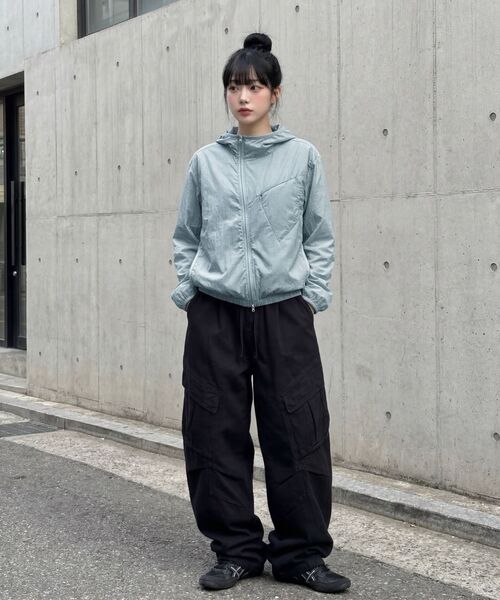 AGOD（エージーオーディー）の「ヴィンテージウォッシュドバンディングカーゴパンツ[ブラック]（その他パンツ・レディース・その他・SMALL/MEDIUM/LARGE）」の14枚目の写真