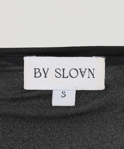 Deuxieme Classe（ドゥーズィエムクラス）の「【BY SLOAN/バイ スローン】Georgette Knot Twist Top（シャツ/ブラウス・レディース・ブラック・FREE）」の12枚目の写真