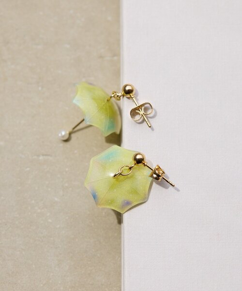 ear PAPILLONNER（イアパピヨネ）の「《WEB限定》)踊るアンブレラピアス（ピアス（両耳用）・レディース・バイオレット/レモンイエロー/ブルー系その他・FREE）」の21枚目の写真
