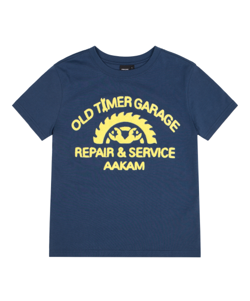 AAKAM(アーカム)の「Repair Service Boucle Half Top (Navy)(Tシャツ/カットソー・レディース・その他・1/3/2)」の2枚目の写真