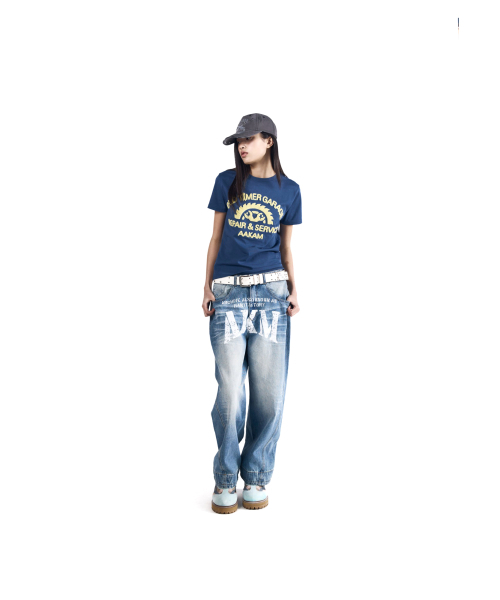 AAKAM(アーカム)の「Repair Service Boucle Half Top (Navy)(Tシャツ/カットソー・レディース・その他・1/3/2)」の8枚目の写真