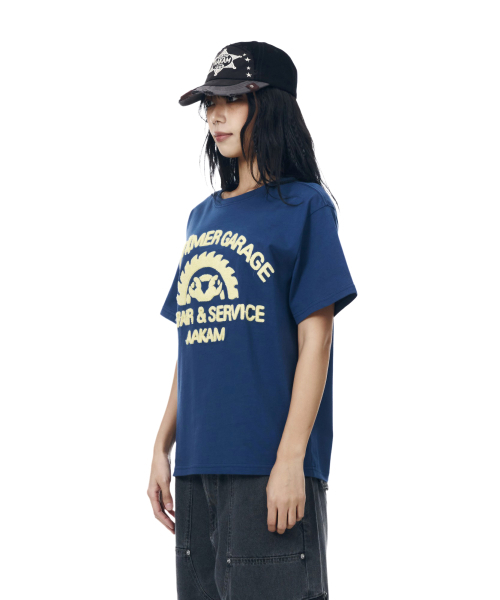 AAKAM(アーカム)の「Repair Service Boucle Half Top (Navy)(Tシャツ/カットソー・レディース・その他・1/3/2)」の10枚目の写真