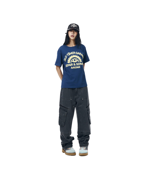 AAKAM(アーカム)の「Repair Service Boucle Half Top (Navy)(Tシャツ/カットソー・レディース・その他・1/3/2)」の11枚目の写真