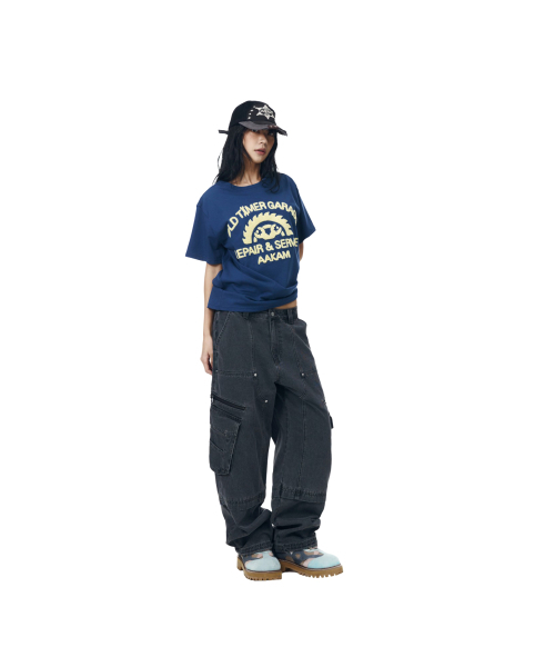 AAKAM(アーカム)の「Repair Service Boucle Half Top (Navy)(Tシャツ/カットソー・レディース・その他・1/3/2)」の12枚目の写真