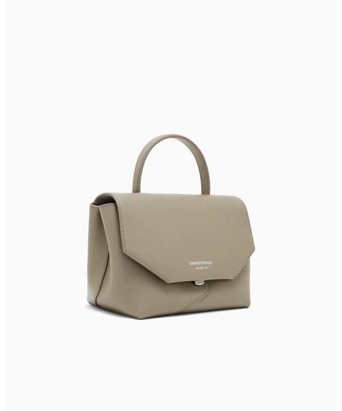 EMPORIO ARMANI(エンポリオアルマーニ)の「【エンポリオ アルマーニ】Emporio Armani 1981 レザーミニバッグ(ハンドバッグ・レディース・ブラック/ダークウッド/オートミール・FREE)」の15枚目の写真