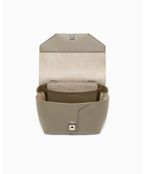 EMPORIO ARMANI(エンポリオアルマーニ)の「【エンポリオ アルマーニ】Emporio Armani 1981 レザーミニバッグ(ハンドバッグ・レディース・ブラック/ダークウッド/オートミール・FREE)」の17枚目の写真