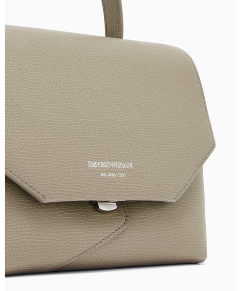 EMPORIO ARMANI(エンポリオアルマーニ)の「【エンポリオ アルマーニ】Emporio Armani 1981 レザーミニバッグ(ハンドバッグ・レディース・ブラック/ダークウッド/オートミール・FREE)」の18枚目の写真