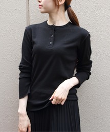 MEYAME/メヤメ ソフトリブヘンリーネック SOFT RIB HENRY NECK MEY-2502