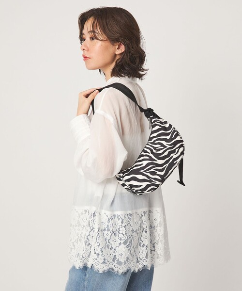 LeSportsac(レスポートサック)の「【別注】<LeSportsac>ハンモック バッグ(ゼブラ)(ショルダーバッグ・レディース・その他1・FREE)」の2枚目の写真
