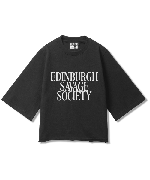 MILK ASH AND DOLLS(ミルク アッシュ アンド ドールズ)の「エディンバラ クロップショートスリーブ - ブラック(Tシャツ/カットソー・レディース・ブラック・SMALL/MEDIUM)」の7枚目の写真