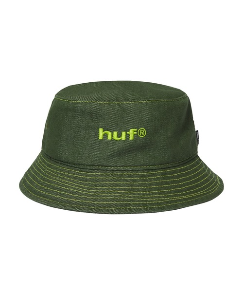 HUF（ハフ）の「CASSEL BUCKET HAT（ハット・メンズ・ブラック系その他/グリーン・S/M/L/XL）」の5枚目の写真