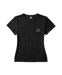 MORF スモールシンボルスリムフィット半袖Tシャツブラック