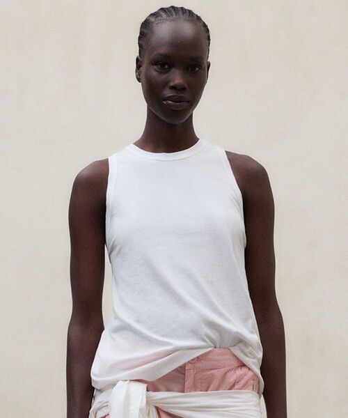 ECOALF(エコアルフ)の「MINDEN タンクトップ / MINDEN T-SHIRT WOMAN(タンクトップ・レディース・ライトブルー/ホワイト/ピンク系その他3・FREE)」の1枚目の写真
