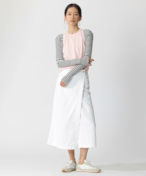 ECOALF(エコアルフ)の「MINDEN タンクトップ / MINDEN T-SHIRT WOMAN(タンクトップ・レディース・ライトブルー/ホワイト/ピンク系その他3・FREE)」の7枚目の写真