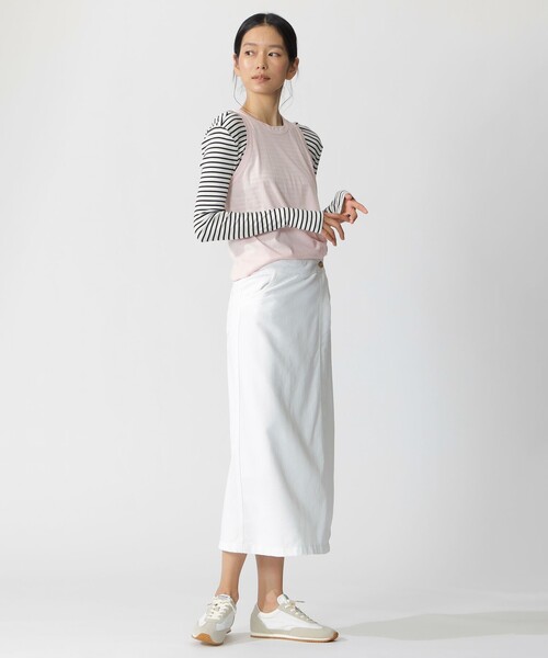 ECOALF(エコアルフ)の「MINDEN タンクトップ / MINDEN T-SHIRT WOMAN(タンクトップ・レディース・ライトブルー/ホワイト/ピンク系その他3・FREE)」の8枚目の写真